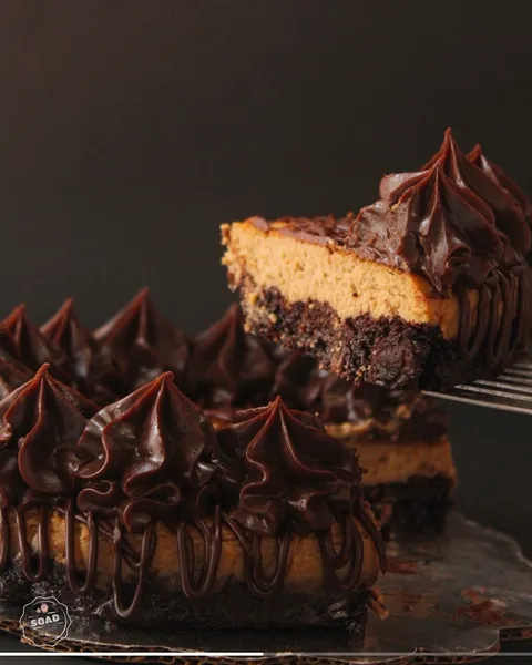 Cheesecake Brownie Capuccino de SOAD Bakery